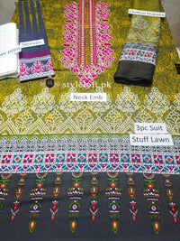 Styleloft.pk Limelight Spring/ Summer Lawn 3Piece Suit 3 PIECE