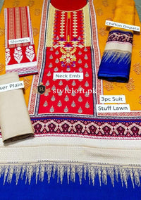 Styleloft.pk Limelight Spring/Summer Lawn 3Piece Suit 3 PIECE