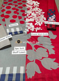 Styleloft.pk Limelight Spring/Summer Lawn 3Piece Suit 3 PIECE