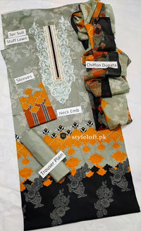 Styleloft.pk Limelight Spring/Summer Lawn 3Piece Suit 3 PIECE