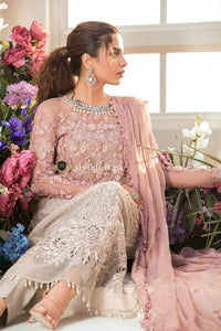 Styleloft.pk Maria-B Embroidered Chiffon Collection Unstitched 3 Piece Suit 3 PIECE