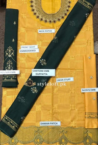 Styleloft.pk Maria B Embroidered Lawn Collection 3 PIECE