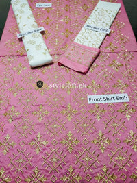 Styleloft.pk Maria.B Embroidered Linen 2Piece Suit (Shirt & Trouser) 2 PIECE