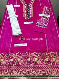 Styleloft.pk Maria.B Embroidered Linen 2Piece Suit (Shirt & Trouser) 2 PIECE