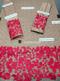 Styleloft.pk Maria.B Embroidered Linen 2Piece Suit (Shirt & Trouser) 2 PIECE