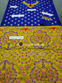 Styleloft.pk Maria.B Embroidered Linen 2Piece Suit (Shirt & Trouser) 2 PIECE