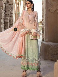 Maria B Lawn Collection 2020 Chikankari Unstitched 3 Piece Suit