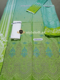 Maria B Lawn Collection 2020 Chikankari Unstitched 3 Piece Suit