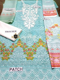 Maria B Lawn Collection 2020 Unstitched 3 Piece Suit