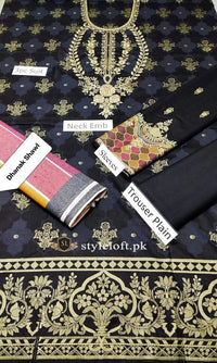 Styleloft.pk Maria.B Mprint Winter MPT-21-Black 3 PIECE