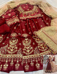 Styleloft.pk Maria.B Silk Collection 2021 Unstitched 3 Piece Suit 3 PIECE