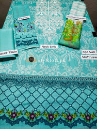 Styleloft.pk Maria.B Spring/Summer Lawn 3Piece Suit 3 PIECE