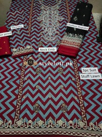 Styleloft.pk Maria B Spring/Summer Lawn 3Piece Suit 3 PIECE