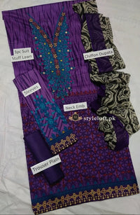 Styleloft.pk Maria B Spring/Summer Lawn 3Piece Suit 3 PIECE