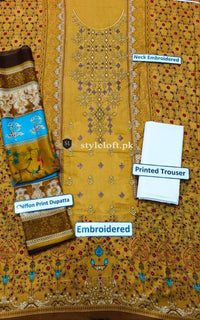 Styleloft.pk Maria B Spring/Summer Lawn 3Piece Suit 3 PIECE