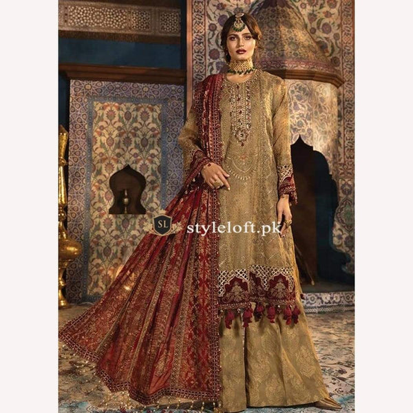 Styleloft.pk Maria B Wedding Luxery Edition Embroidered Collection 3 PIECE