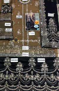 Styleloft.pk Maria B Wedding Luxery Edition Embroidered Collection 3 PIECE