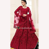 Styleloft.pk Maryam Hussain Luxery Net Collection 3 PIECE