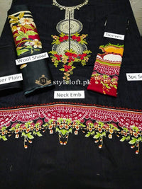 Styleloft.pk MB-005B Unstitched Winter Collection 3 PIECE