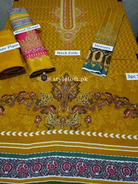 Styleloft.pk MB-006A Unstitched Winter Collection 3 PIECE