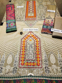 Styleloft.pk MB-007A Unstitched Winter Collection 3 PIECE