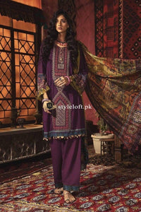 Styleloft.pk MB-007B Unstitched Winter Collection 3 PIECE