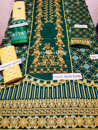 Styleloft.pk Moghani Unstitched Winter Collection 2020 3 PIECE