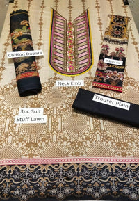 Styleloft.pk Mohagni Embroidered Lawn Collection 21 3 PIECE