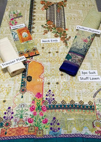Styleloft.pk Mohagni Spring/Summer Lawn 3Piece Suit 3 PIECE