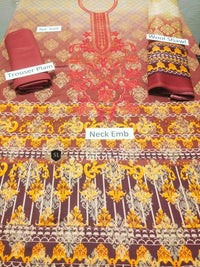 Styleloft.pk Mohagni Unstitched Winter Collection 3 PIECE