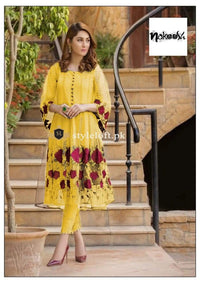 Styleloft.pk Nakoosh Embroidered Suit Unstitched 3 Piece- Summer Collection 3 PIECE