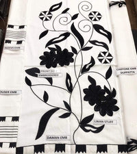 Styleloft.pk Nishat Embroidered Lawn 3Piece Suit 3 PIECE