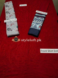 Styleloft.pk Nishat Embroidered Linen 2Piece Suit (Shirt & Trouser) 2 PIECE