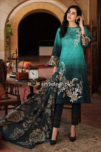 Styleloft.pk Nishat Linen Embroidered Unstitched 3 Piece Suit 3 PIECE