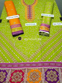 Styleloft.pk Nomi Ansari Unstitched Winter Collection 2020 3 PIECE