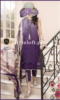 Noor Chikankari Unstitched Lawn 3 Piece Suit