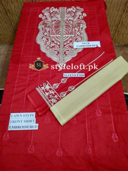 Orient Eid Collection 2020- 2Piece Unstitched Suit