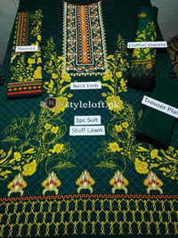 Styleloft.pk Orient Spring/Summer Lawn 3Piece Suit 3 PIECE