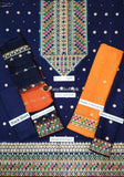 Styleloft.pk Phulkari Embroidered Linen Unstitched 3 Piece Suit 3 PIECE