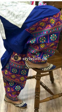 Styleloft.pk Phulkari Spring/Summer Lawn 2Piece Suit(Shirt & Trouser) 2 PIECE