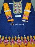 Styleloft.pk Rang Ja Unstitched Winter Collection 2020 3 PIECE