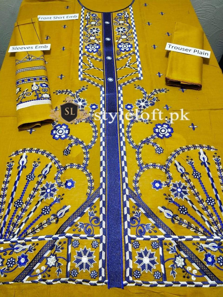 Sapphire Lawn Collection 2020- 2Piece Unstitched Suit – STYLE LOFT
