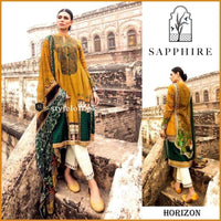 Sapphire Lawn Collection 2020 Unstitched 3 Piece Suit