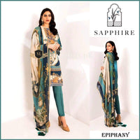Sapphire Lawn Collection 2020 Unstitched 3 Piece Suit