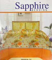 Styleloft.pk Sapphire Premium Cotton King Bedsheet bed sheets