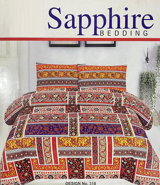 Styleloft.pk Sapphire Premium Cotton King Bedsheet bed sheets