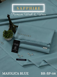 Styleloft.pk Sapphire Wash n Wear Unstitched Suit for Men's 2 PIECE