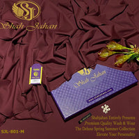 Styleloft.pk Shah-E-Libas By Shah Jahan Wash n Wear Unstitched Suit for Men's 2 PIECE