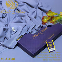 Styleloft.pk Shan-E-Libas By Shah Jahan Wash n Wear Unstitched Suit for Men's 2 PIECE