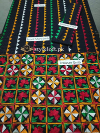 Styleloft.pk Urwa Embroidered Linen 2Piece Suit (Shirt & Trouser) 2 PIECE